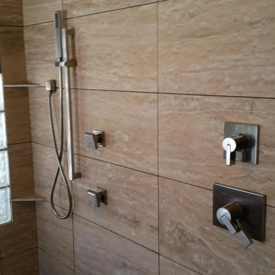 Shower fixture installation for Frozen Pipe Repair in Largo